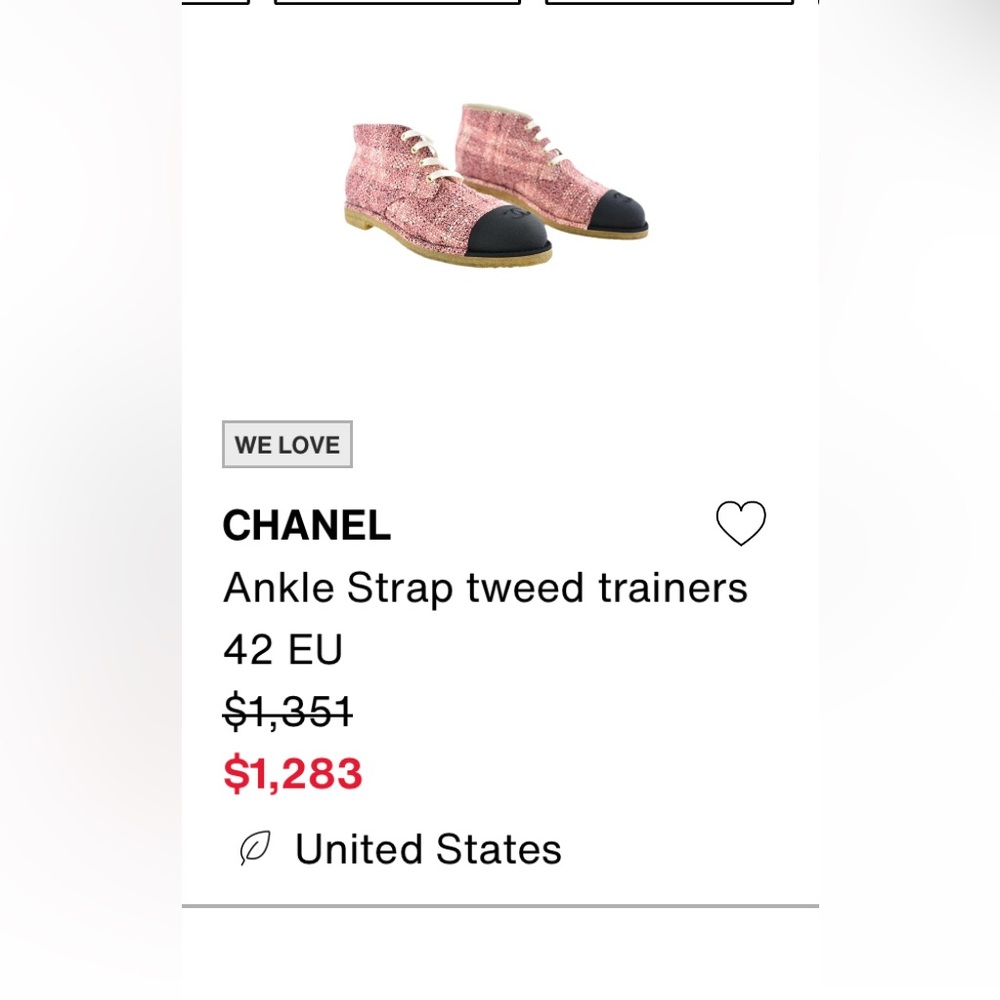 Chanel pink Tweed  CC logo combat boots booties 39 // Authentic/ RARE - Picture 6 of 8